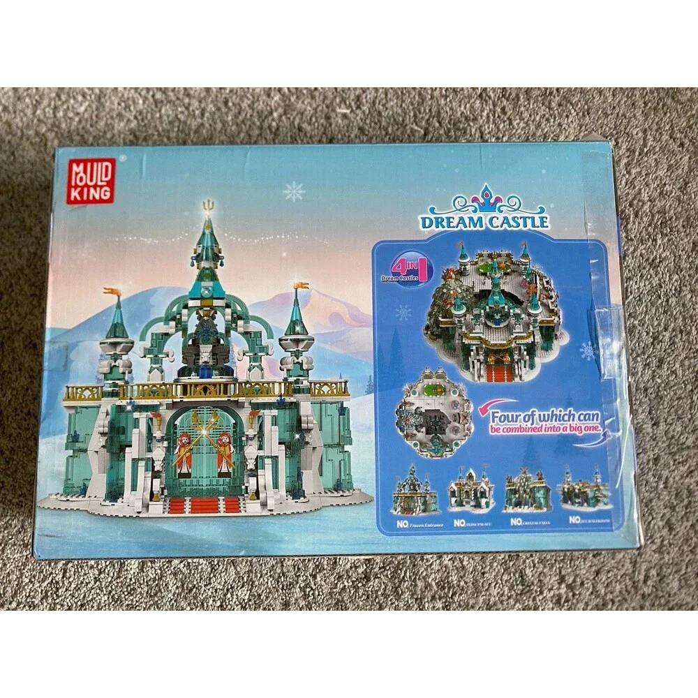 Mould King 11007 Frozen Entrance Building Blocks 1096+ Pcs Set Kingland Brixpert